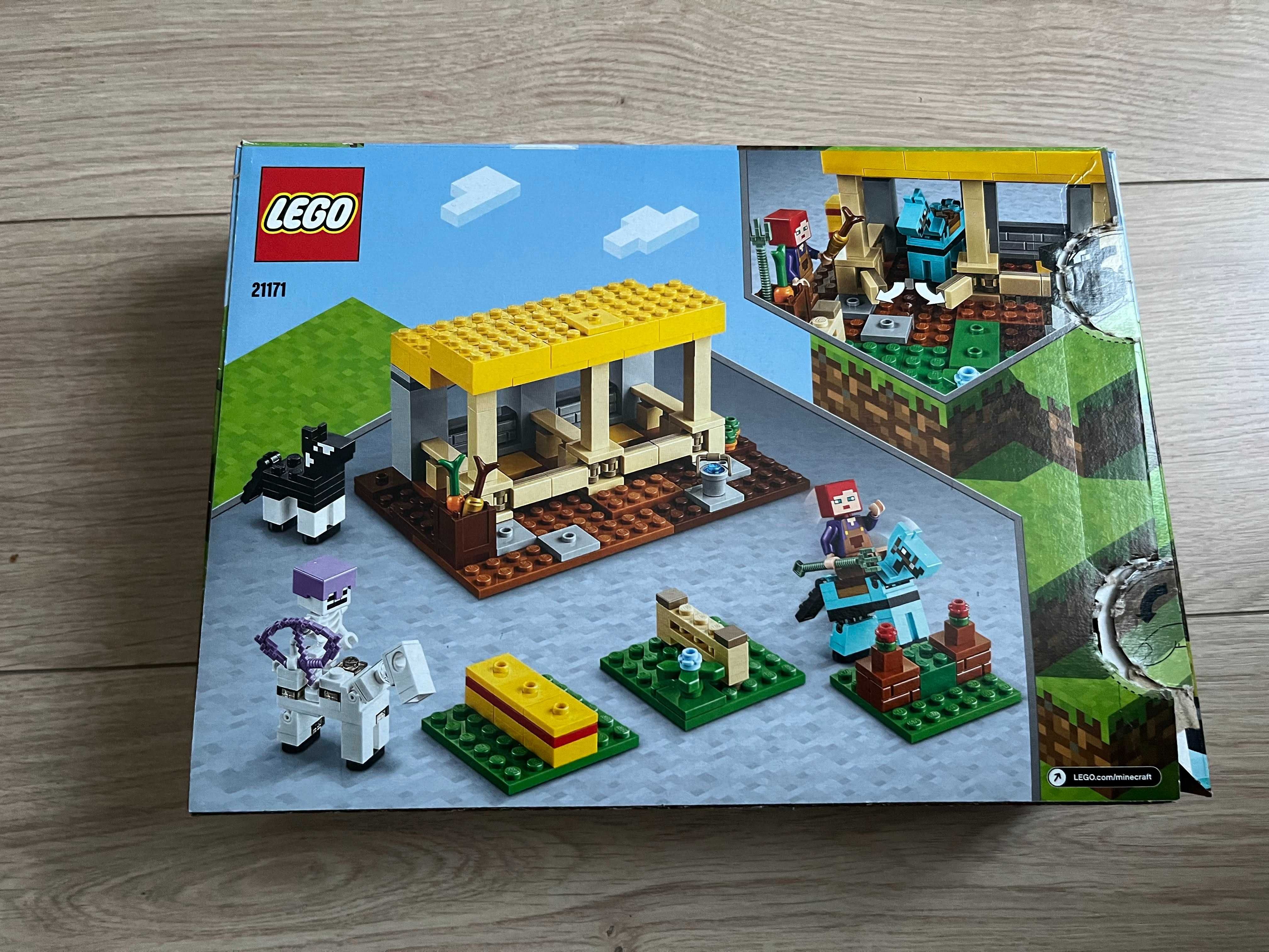 Puste pudełko lego 21171