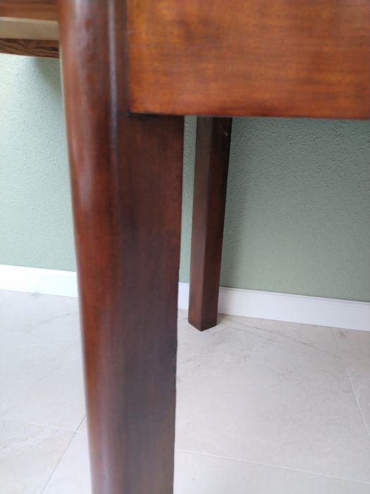 Duży stół  art deco, orzech po renowacji