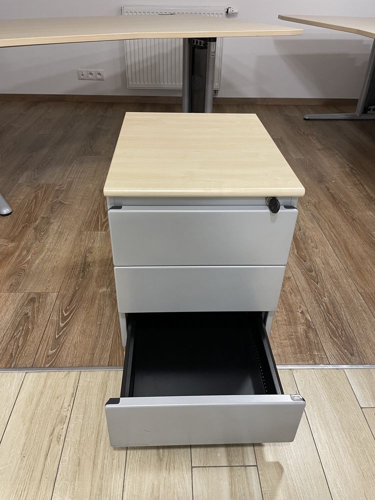 Biurko 160x80 + kontenerek, profesjonalne biurka