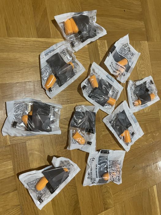 Stopery zatyczki do uszu 10 sztuk