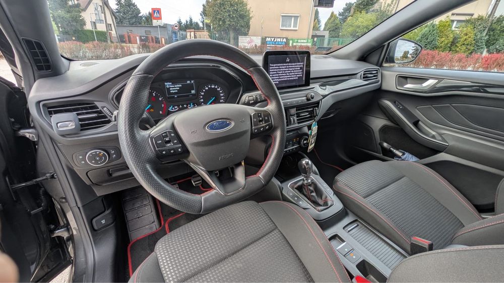 Ford Focus ST Line, 1,5 EcoBoost, 150KM, 2020, na gwarancji