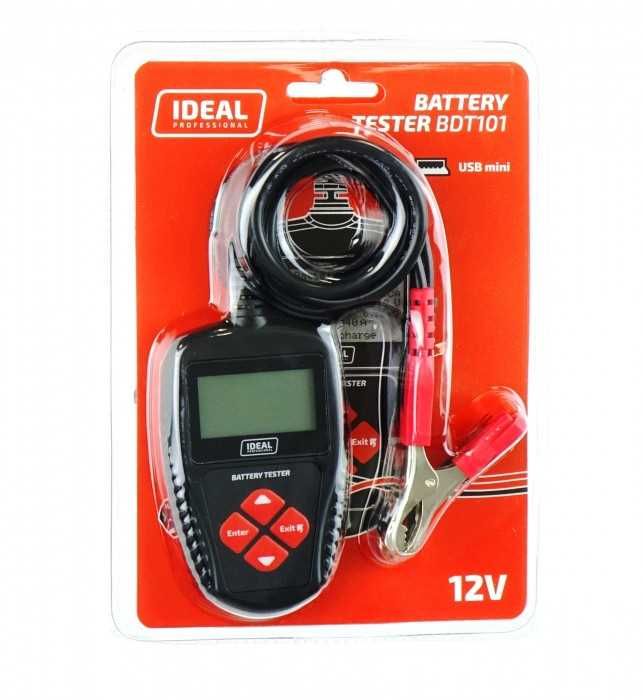 Tester akumulatorów i alternatora BDT101 IDEAL 12V