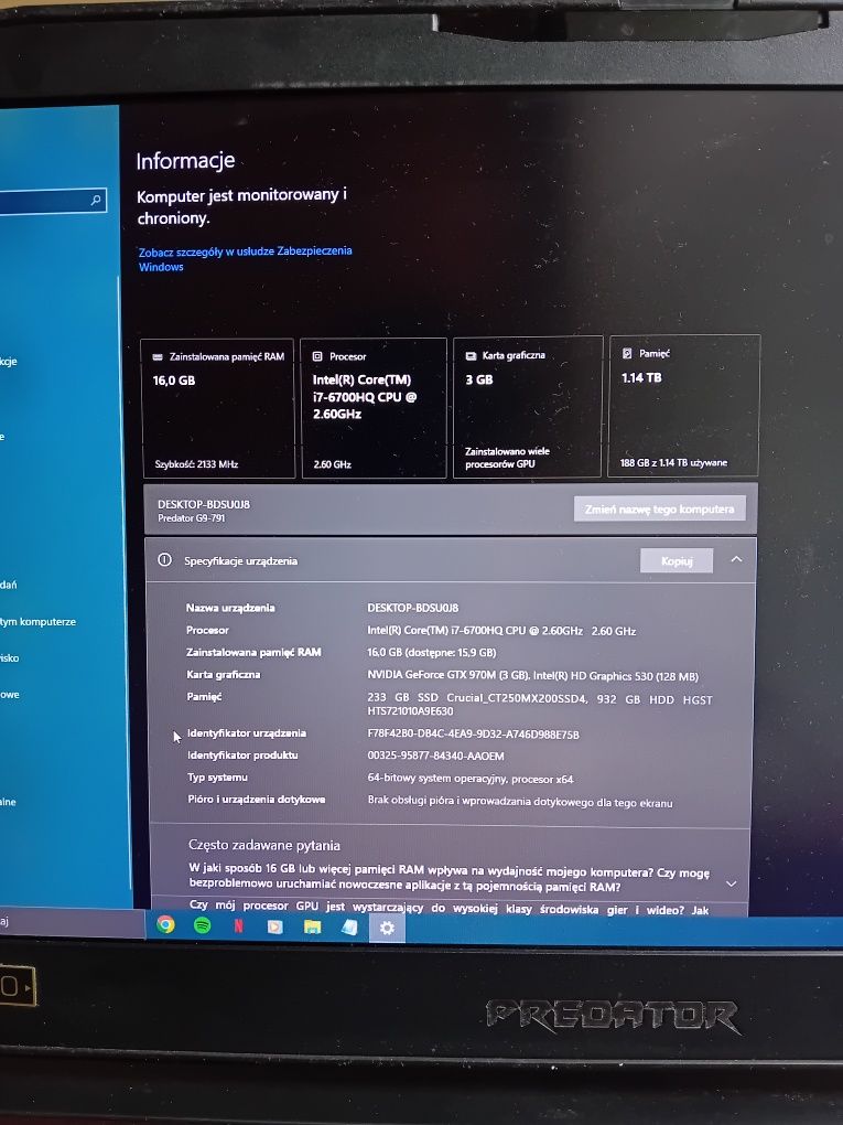 Acer predator 17
