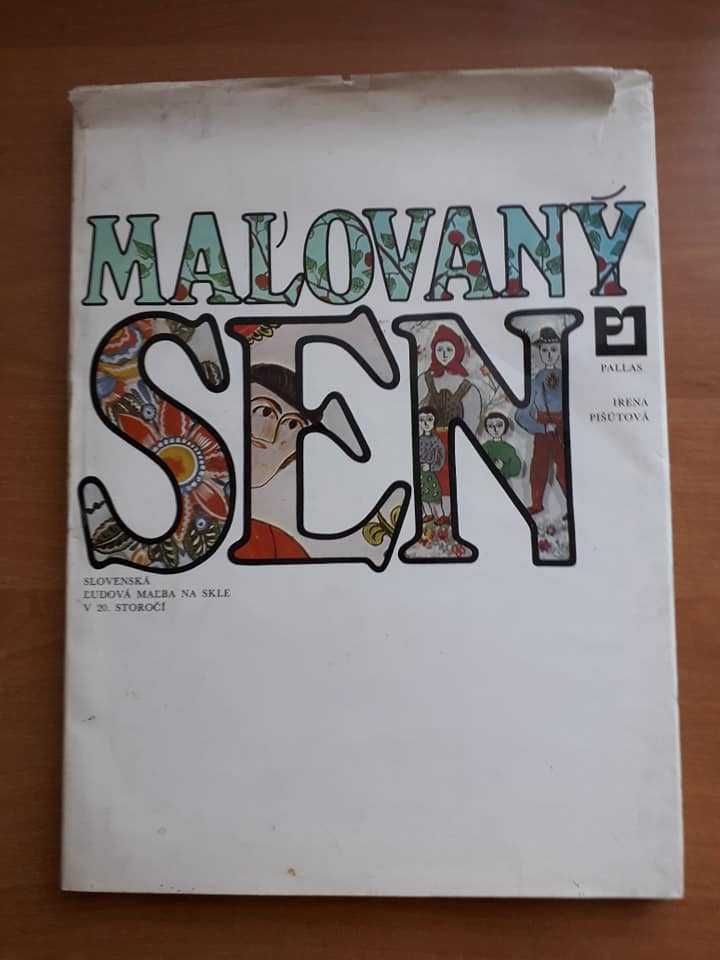 Книга Maľovaný sen 1978, живопись на стекле