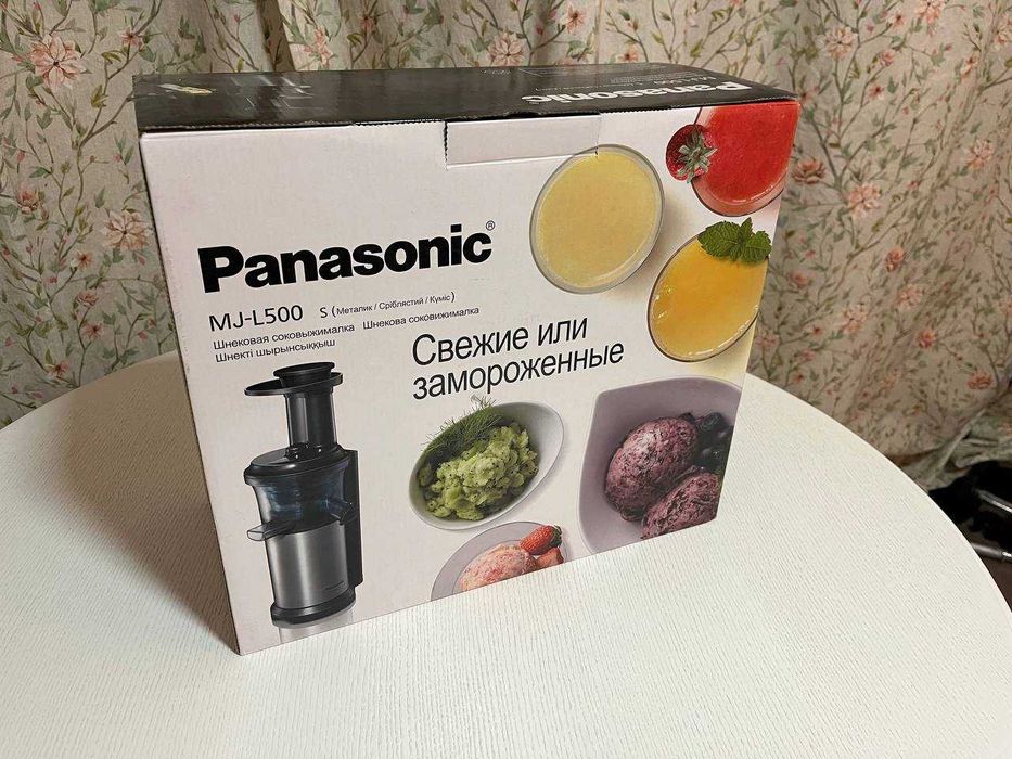 Шнековая соковыжималка Panasonic MJ-L500