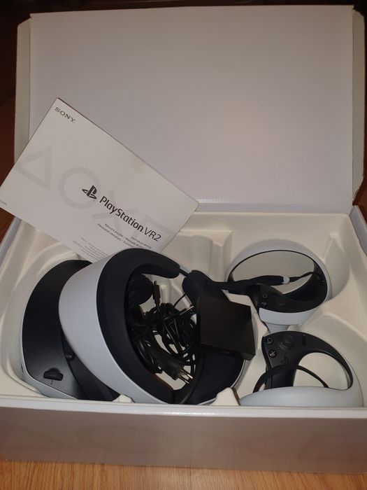 Okulary PS VR2 PS5 + moduł do podłączenia pod PC – stan idealny!