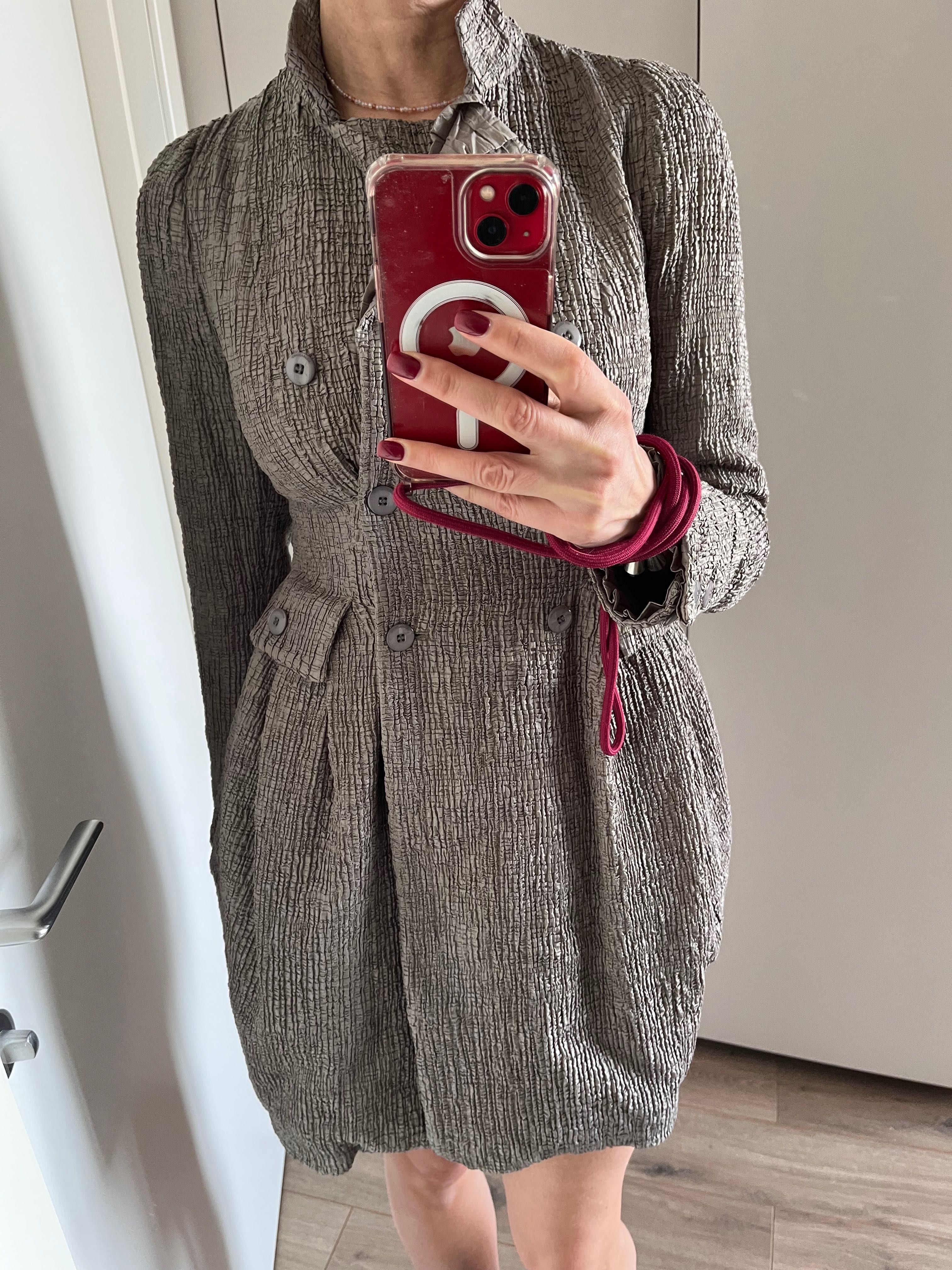 Винтажное платье-пальто  Ermanno Scervino.