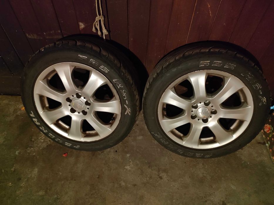 Felgi 16" 5x100 + Opony Federal 595 RS-R semi 205/50 ZR16