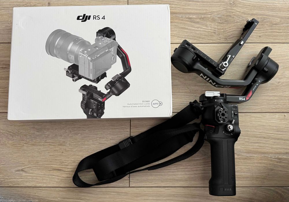 Gimbal DJI Ronin RS4 - stan idealny + pas
