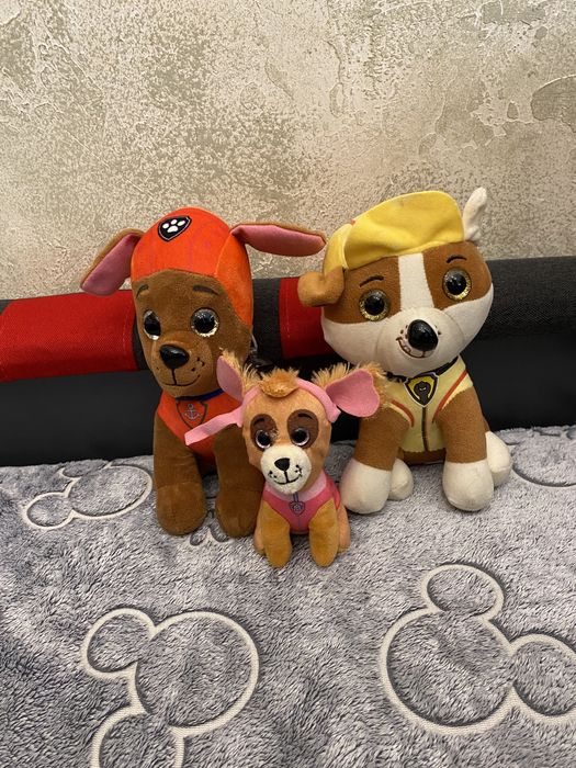 Щенячі патруль мякі іграшки одним лотом