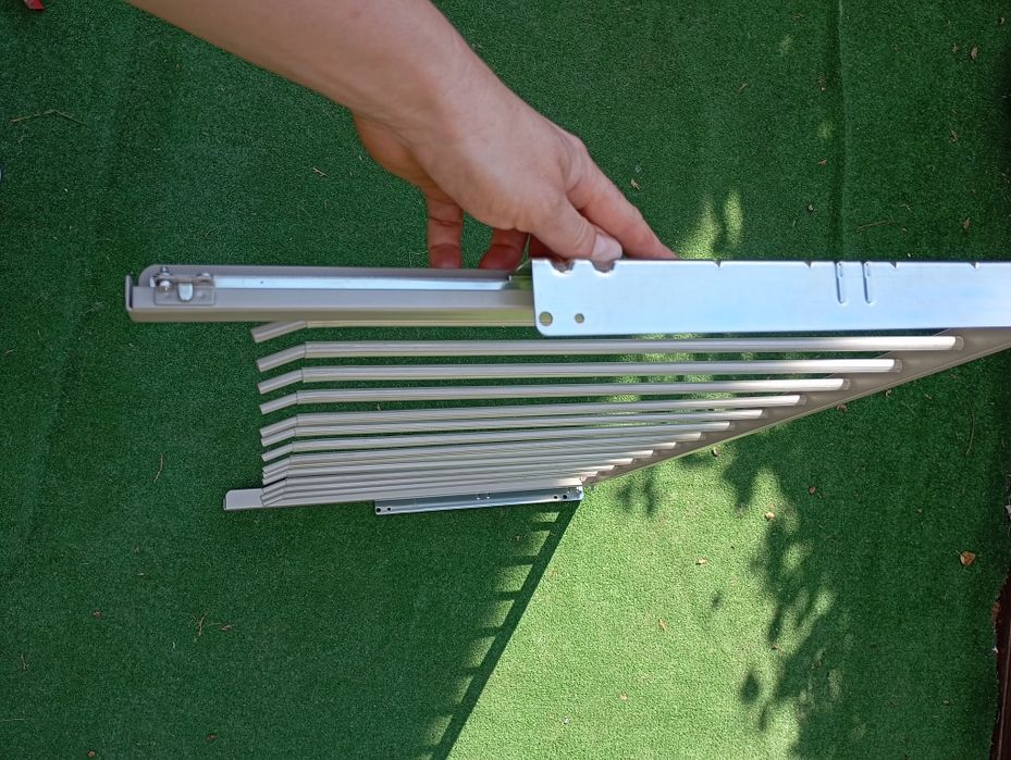 Metalowy wysuwany wieszak na spodnie IKEA Komplement Pax 100 x 58