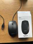 Myszka do komputera laptopa logitech b100