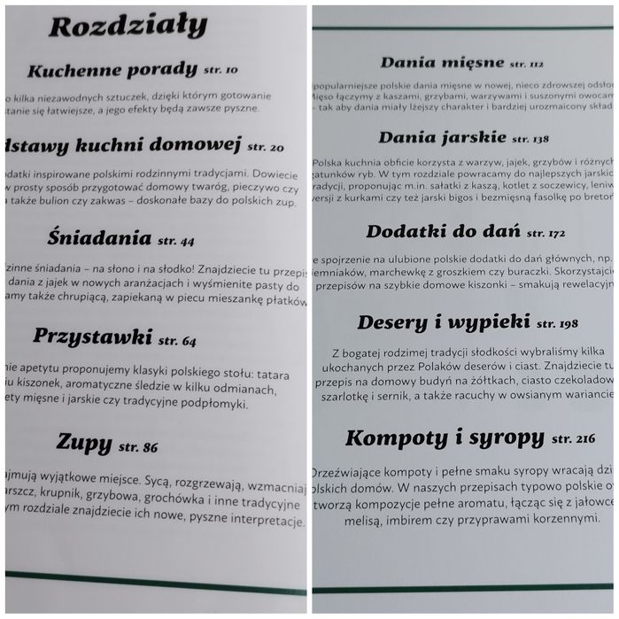 Książka "Kuchnia Polska/ Pysznie i Zdrowiej"/ Biedronka/ Nowa