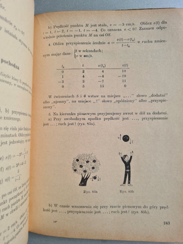 Algebra dla klasy II czteroletniego technikum i liceum zawodowego