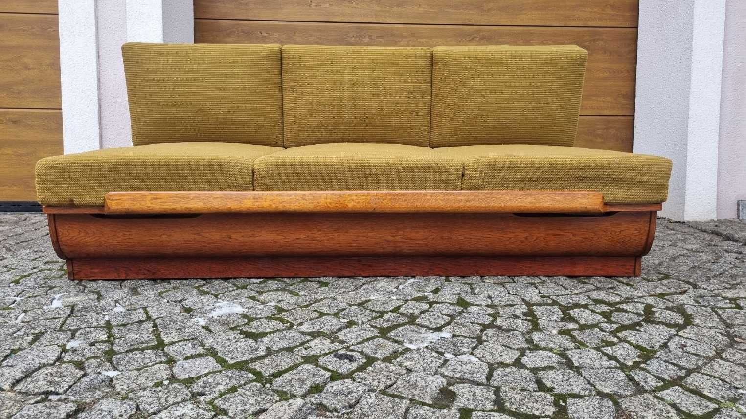 Sofa Kanapa Art Deco ART DECO retro J. HALABALA czechosłowacja Vintage
