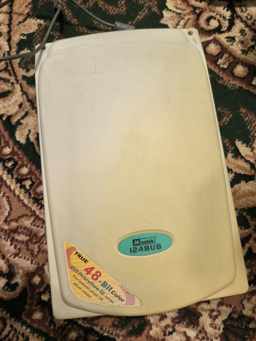 Сканер mustek 1248 ub