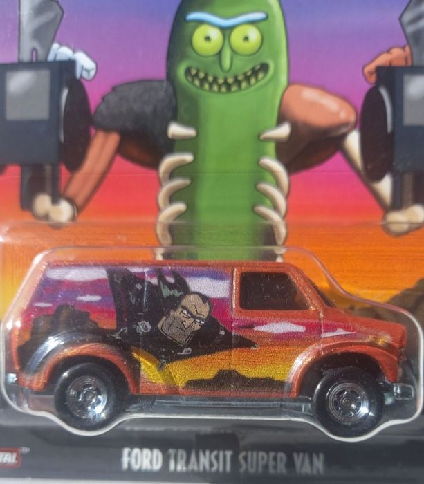 Hot wheels (rodas de borracha) Ford Transit Super Van