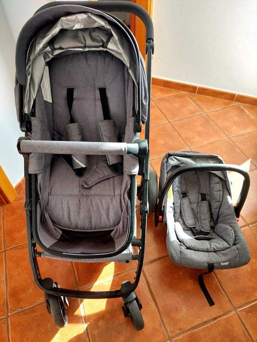 Carrinho trio bebe Assalvo