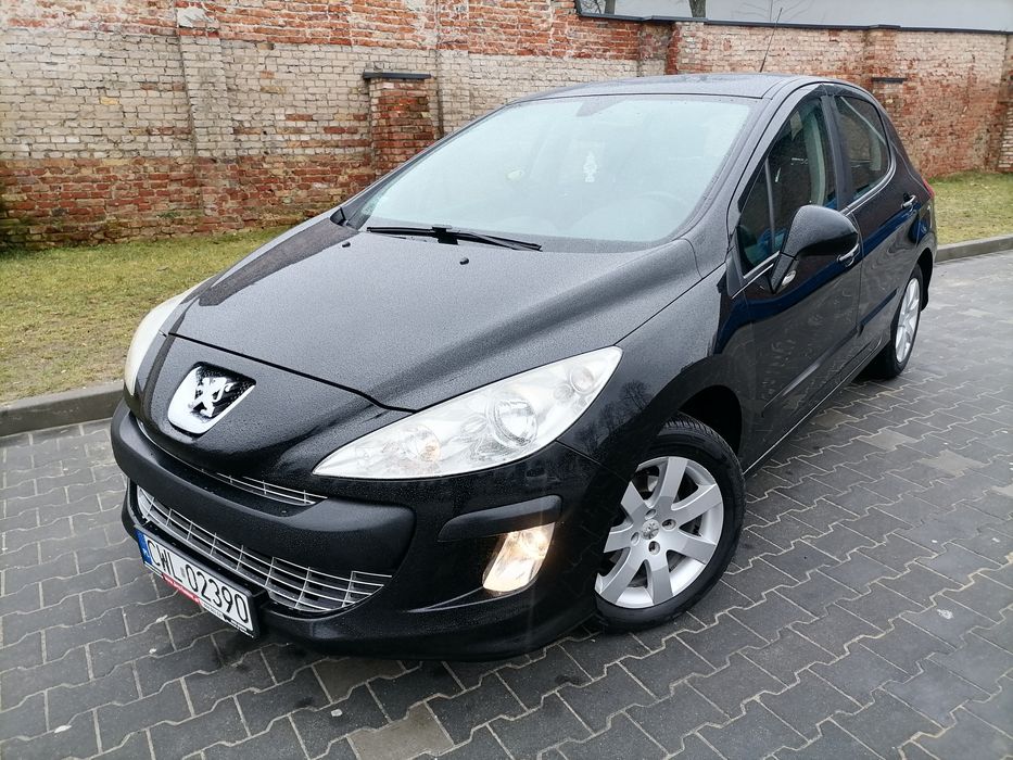 Peugeot 308 * 1.6 HDI * Czarny * Panorama * Doinwestowany * Śliczny *