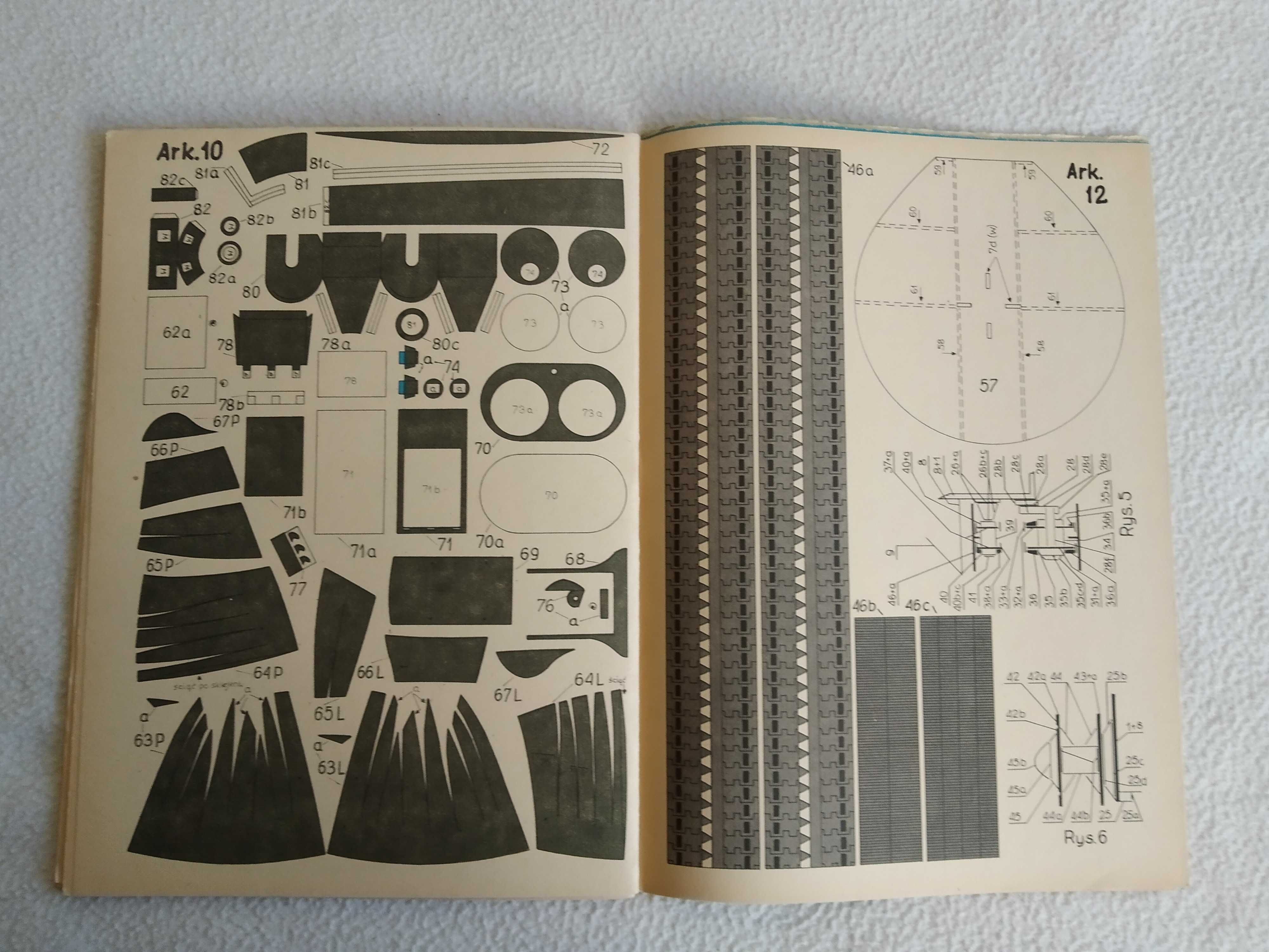 Mały modelarz 9/1982 Radziecki czołg ciężki "IS 3"