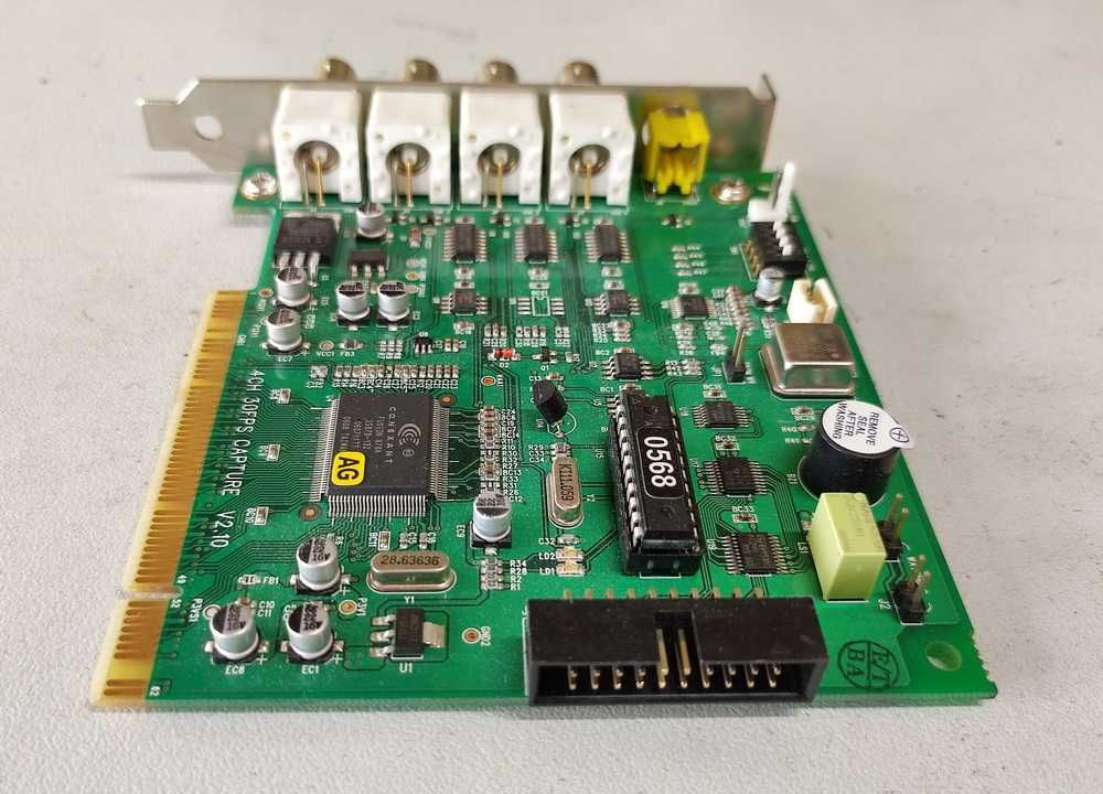 Karta video - monitoring CCTV 4 X BNC Conexant Fusion 878A PCI