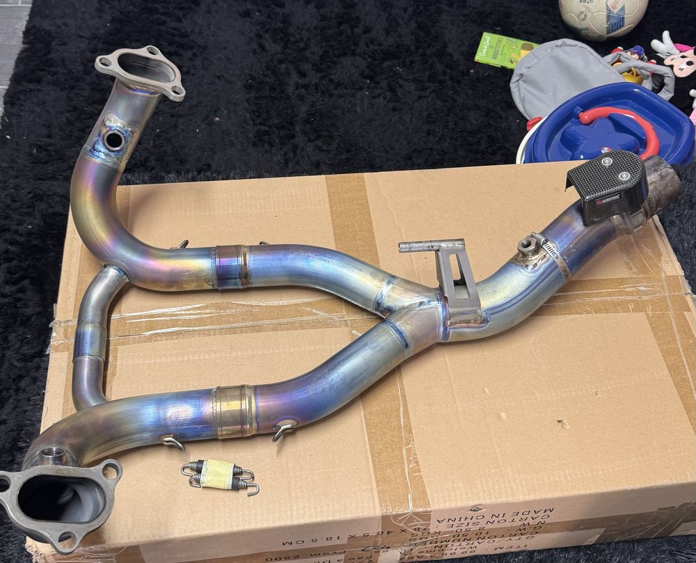 Colectores Akrapovic titanium Bmw gs 1250