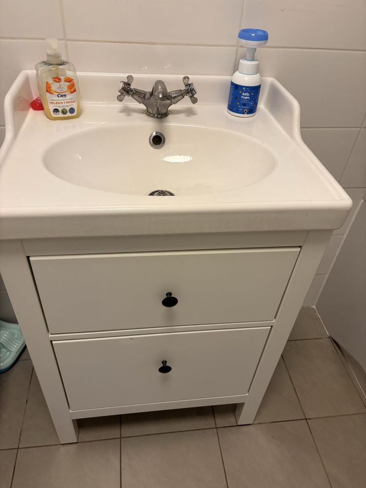 Szafka z szufladami i ze zlewem Hemnes