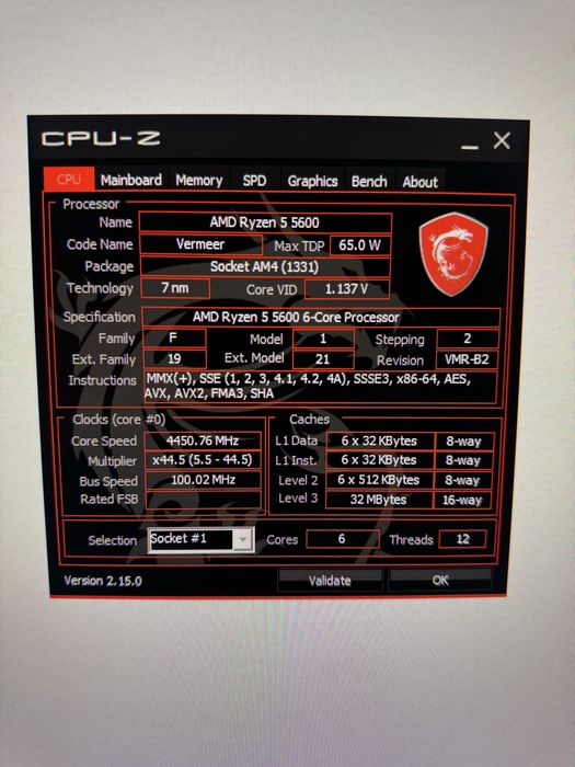 Пк r5 5600 rx5700xt 32озу + монітор 180гц