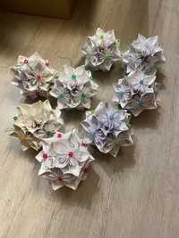 Bombki origami