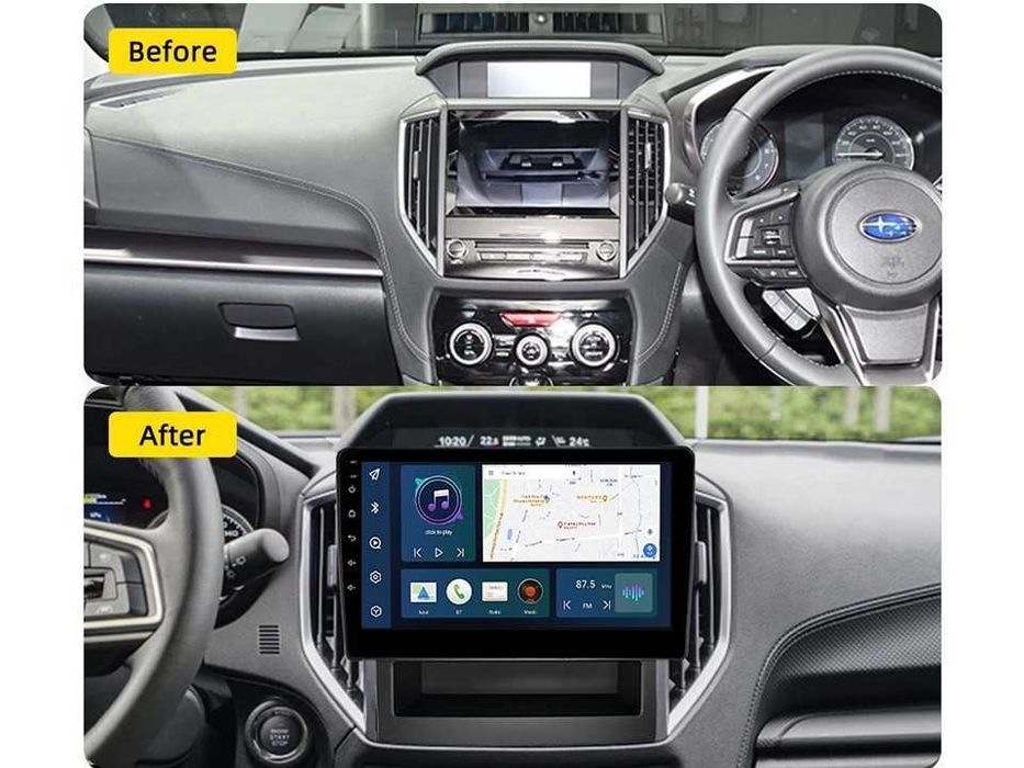 Radio samochodowe Android Subaru Impreza, Forester (9") 2017.-2020