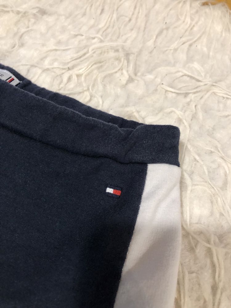 Spodnie dresy legginsy Tommy Hilfiger rozmiar XXS granatowe