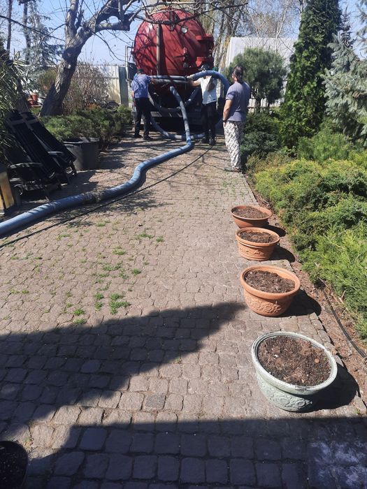 Чистка септиків мулососом, прочистка каналізації, викачка, выкачка