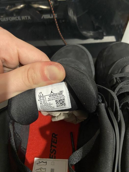 Air Jordan 4 RM SP Nigel Sylvester Driveway Grey HF4334-004