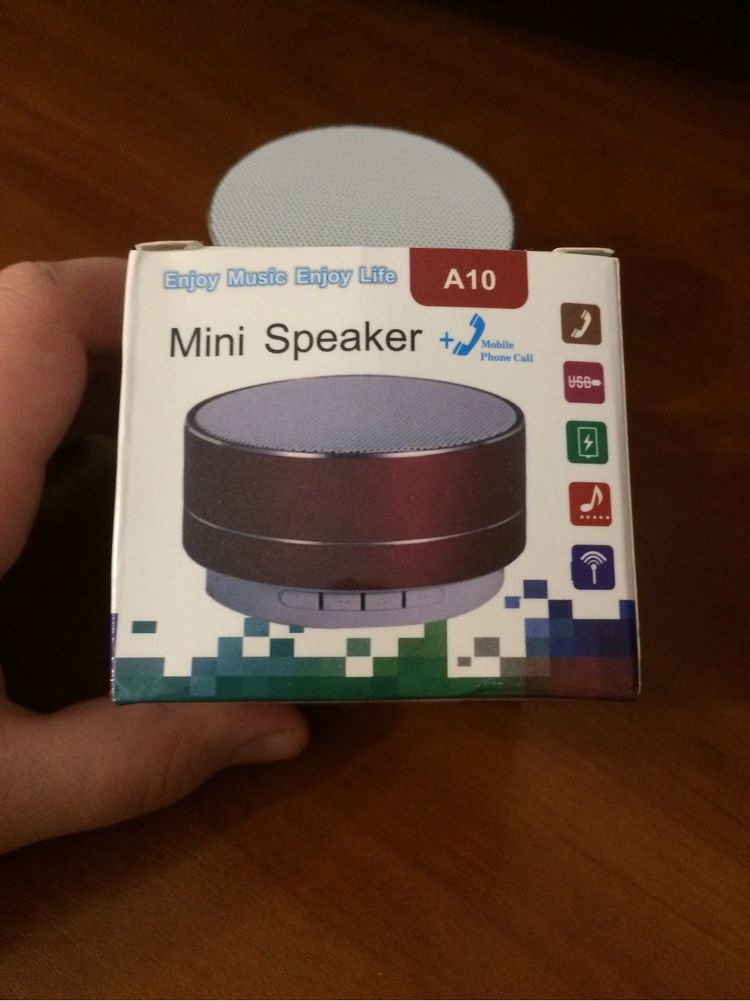 Колонка Bluetooth с подсветкой Mini Speaker А 10