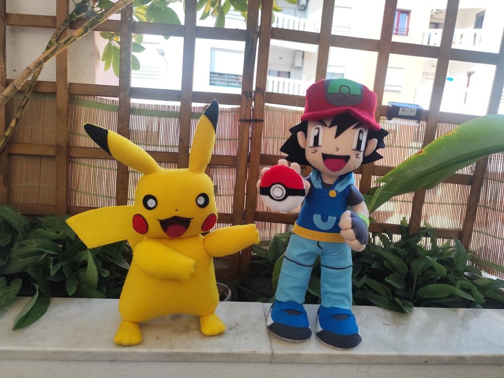 Pokemon Bonecos em Feltro