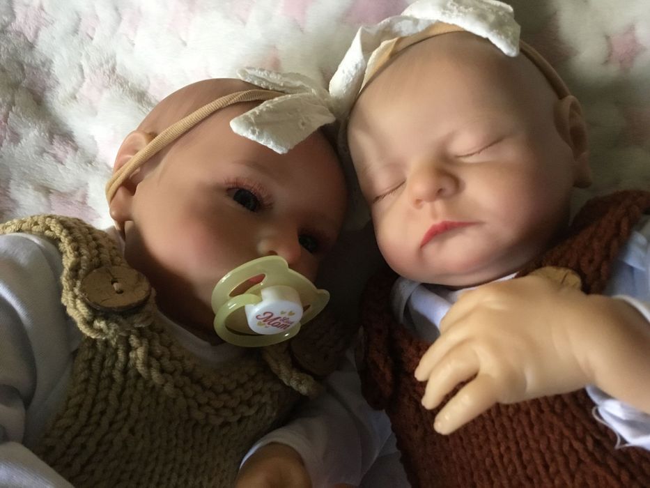 Gémeos bebé reborn(artigos novos)