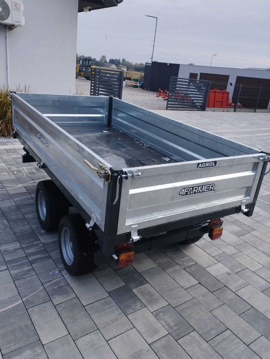 Przyczepa 2,5 T Z KIOREM NA 3 Strony OCYNK !!