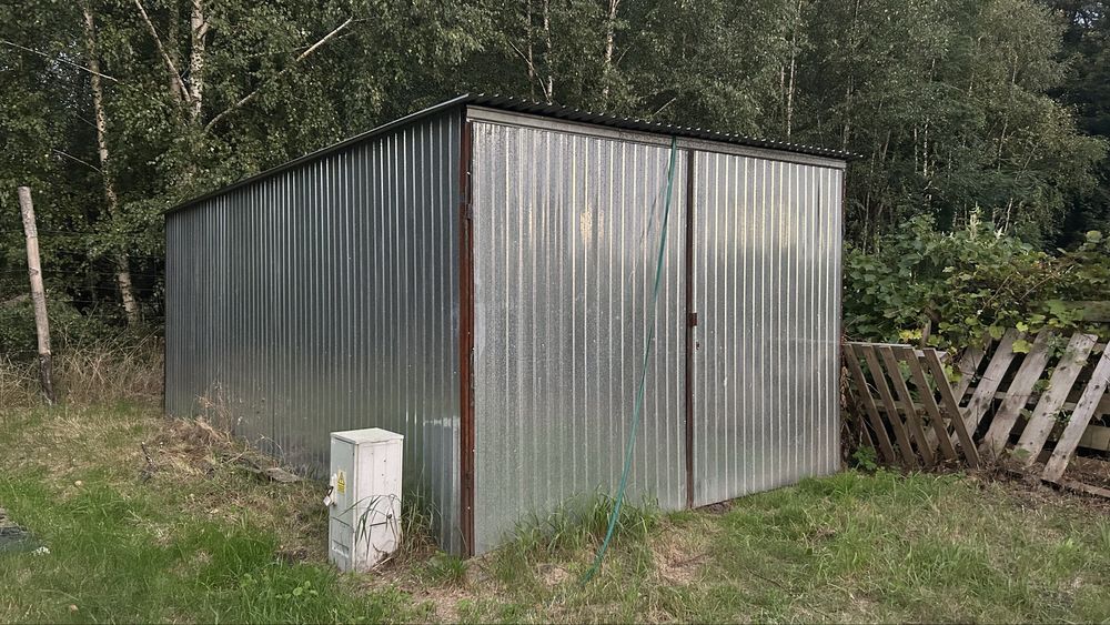 Garaż blaszany 3mx5m