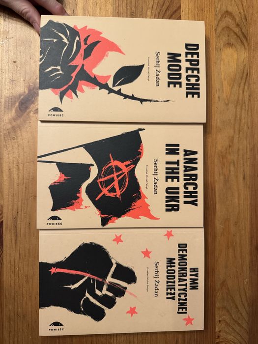 Serhij Żadan - 3 powieści - Czarne - Ukraina