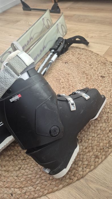 Narty damskie Salomon 162, buty head 41 kije