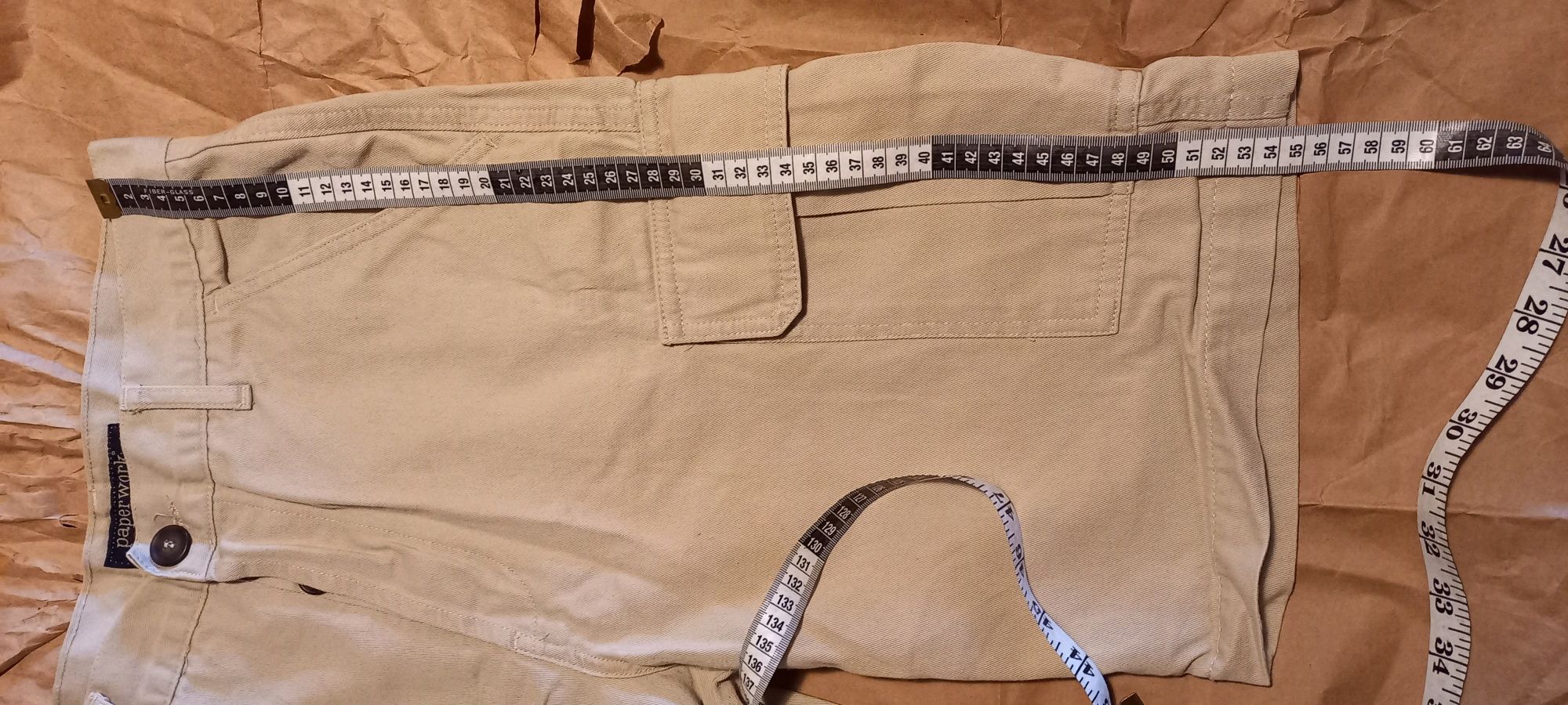 Krótkie spodnie spodenki roz.M pas~39cm 100% bawełna obwód pasa 78cm
