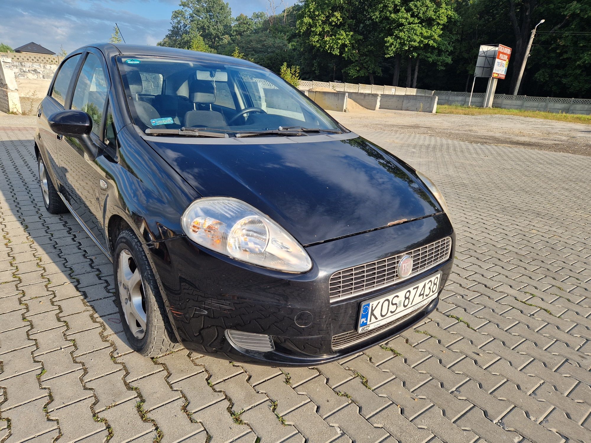 Fiat Grande Punto, 1.4 +LPG, klimatyzacja.