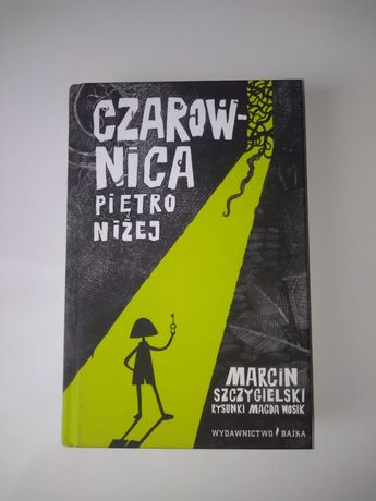Książka dla dzieci Czarownica piętro niżej Marcin Szczygielski