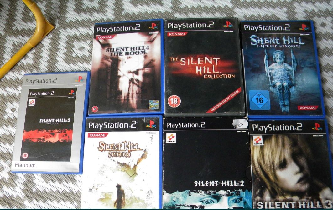 Gry PS2 Silent Hill The Room Collection Evil Dead Shattered Memories