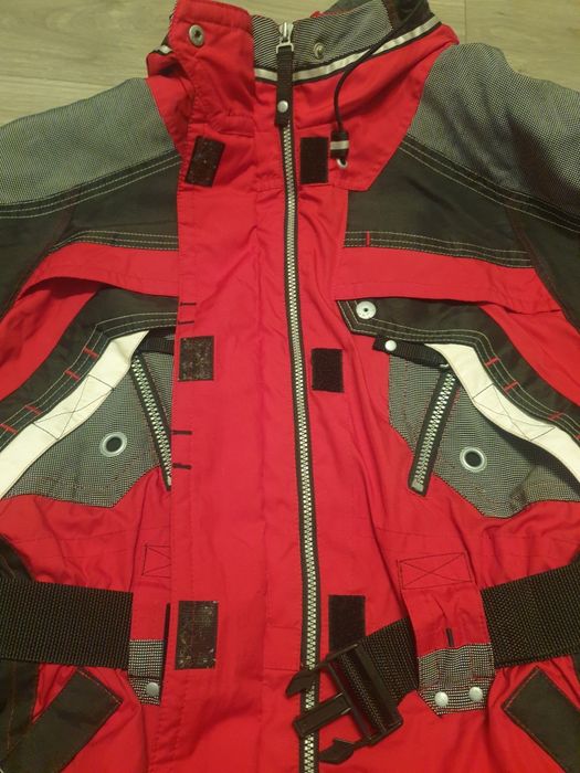 Kurtka damska 44 narciarska czerwona zimowa