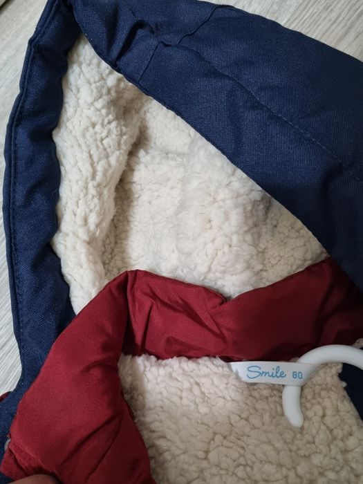 Quispo com pelo por dentro