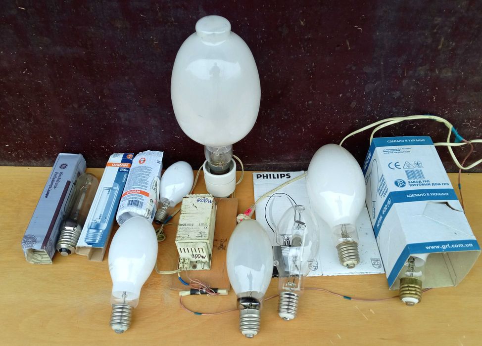 лампы ДРЛ (дроссельные и бездроссельные)