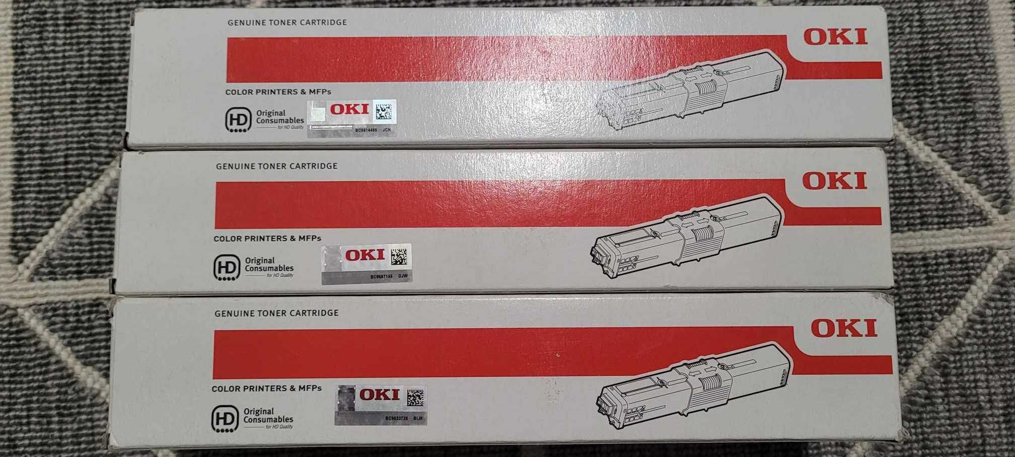 Toner Oki C332/MC363  yellow / cyan / magenta - 6 szt.