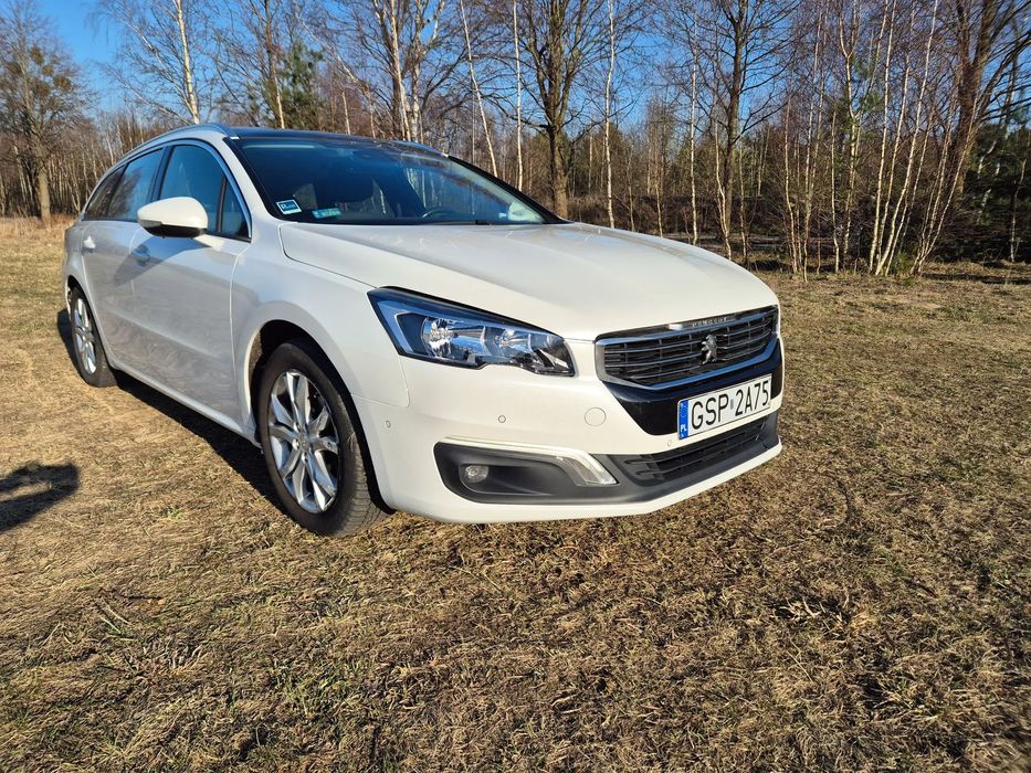 Peugeot 508 kombi, 2.0 HDi 163KM, automat, hak, dach panoramiczny, serwisowany