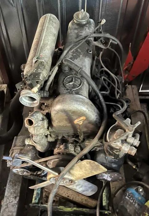 Silnik Mercedes OM615 -55KM kombajn wózek widłowy ŁADOWARKA